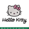 Hello Kitty logo Embroidery Design, Hello kitty Embroidery, Embroidery File, Anime Embroidery, Digital download.jpg