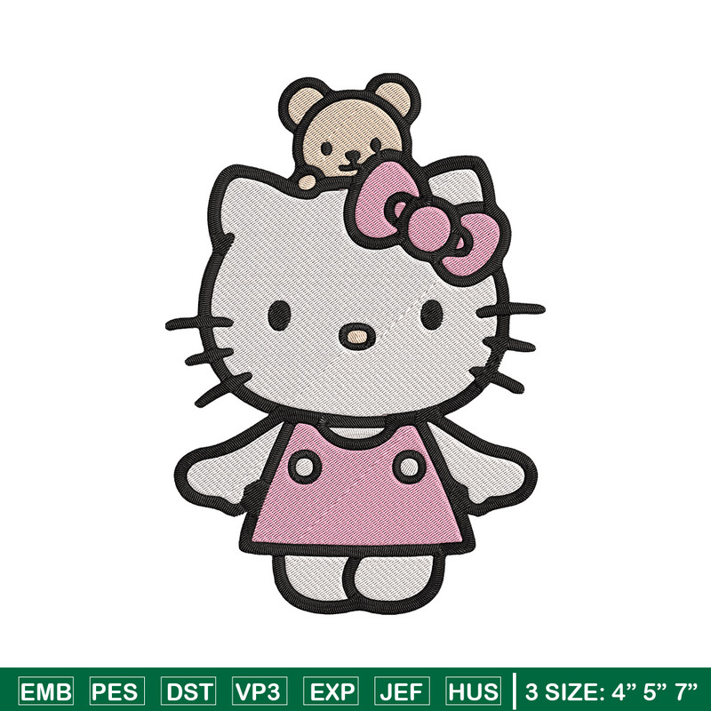 Hello kitty pink Embroidery Design, Hello kitty Embroidery, Embroidery File, Anime Embroidery, Digital download.jpg