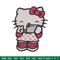 Hello kitty selfie Embroidery Design, Hello kitty Embroidery, Embroidery File, Anime Embroidery, Digital download.jpg