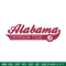 Alabama Crimson logo embroidery design,NCAA embroidery,Sport embroidery, Logo sport embroidery, Embroidery design..jpg
