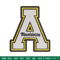 Appalachian State logo embroidery design, NCAA embroidery, Sport embroidery, logo sport embroidery, Embroidery design.jpg