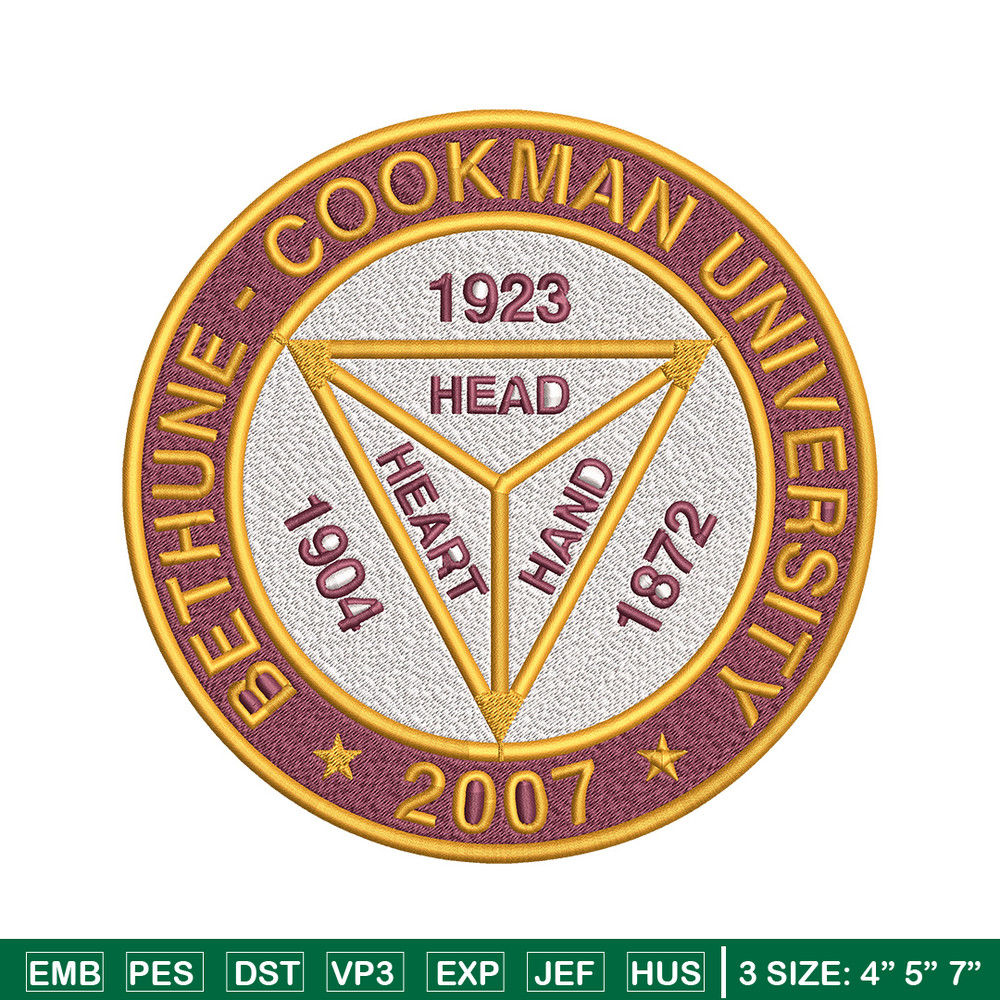 Bethune Cookman logo embroidery design, NCAA embroidery, Sport embroidery,Logo sport embroidery,Embroidery design.jpg