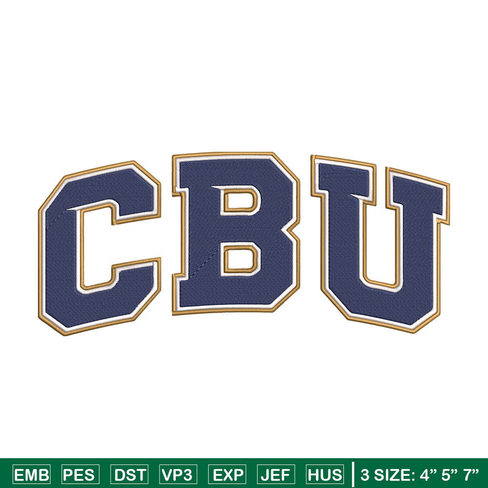 California Baptist logo embroidery design, NCAA embroidery, Sport embroidery, logo sport embroidery, Embroidery design..jpg