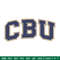 California Baptist logo embroidery design, NCAA embroidery, Sport embroidery, logo sport embroidery, Embroidery design..jpg