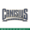Canisius College logo embroidery design, NCAA embroidery, Embroidery design,Logo sport embroidery,Sport embroidery.jpg
