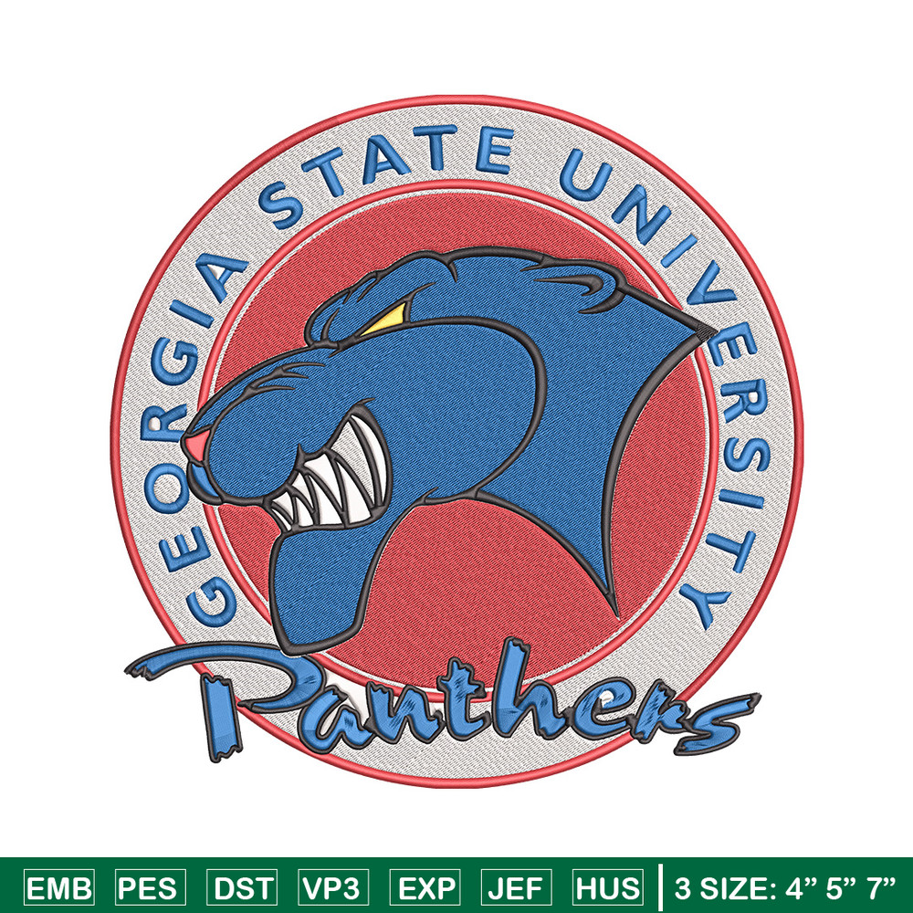 Georgia State logo embroidery design, Sport embroidery, logo sport embroidery, Embroidery design, NCAA embroidery.jpg