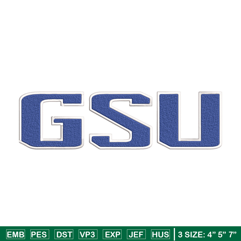Georgia State Panthers logo embroidery design, Sport embroidery, logo sport embroidery,Embroidery design,NCAA embroidery.jpg