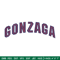 Gonzaga Bulldogs logo embroidery design, NCAA embroidery, Sport embroidery, logo sport embroidery, Embroidery design..jpg