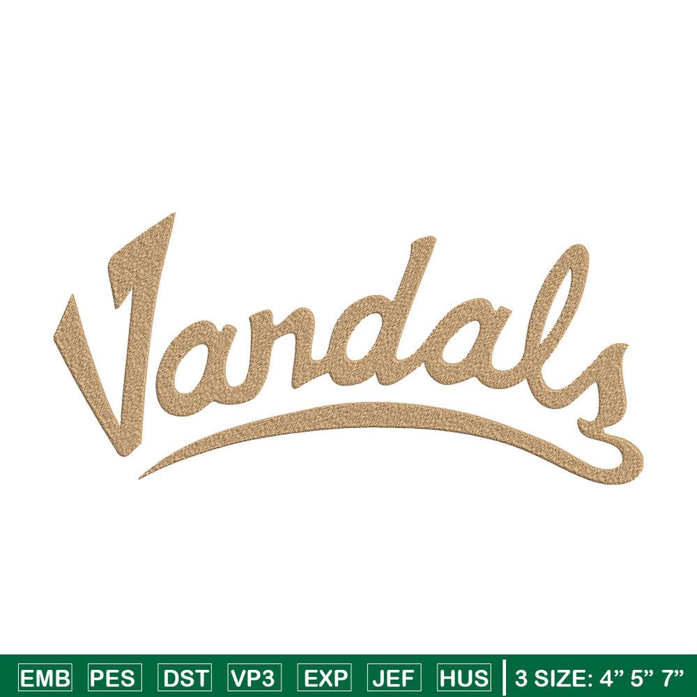 Idaho Vandals logo embroidery design,NCAA embroidery, Sport embroidery,logo sport embroidery,Embroidery design.jpg
