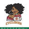 Iowa State University girl embroidery design, NCAA embroidery, Embroidery design, Logo sport embroidery,Sport embroidery.jpg