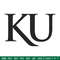 Kansas Jayhawks logo embroidery design, NCAA embroidery,Sport embroidery,Logo sport embroidery,Embroidery design.jpg