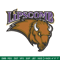 Lipscomb Bisons logo embroidery design,NCAA embroidery, Embroidery design, Logo sport embroidery, Sport embroidery..jpg