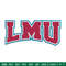 Loyola Marymount logo embroidery design, NCAA embroidery, Sport embroidery, logo sport embroidery, Embroidery design.jpg