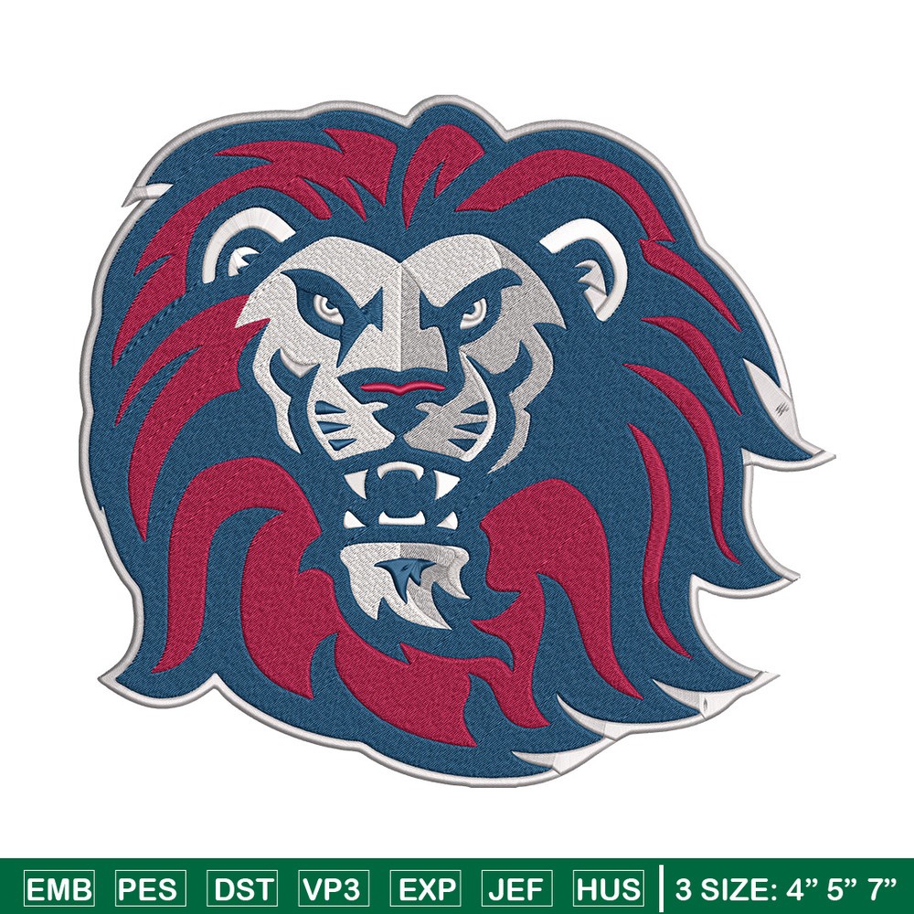Loyola Marymount mascot embroidery design, NCAA embroidery, Embroidery design, Logo sport embroidery, Sport embroidery..jpg