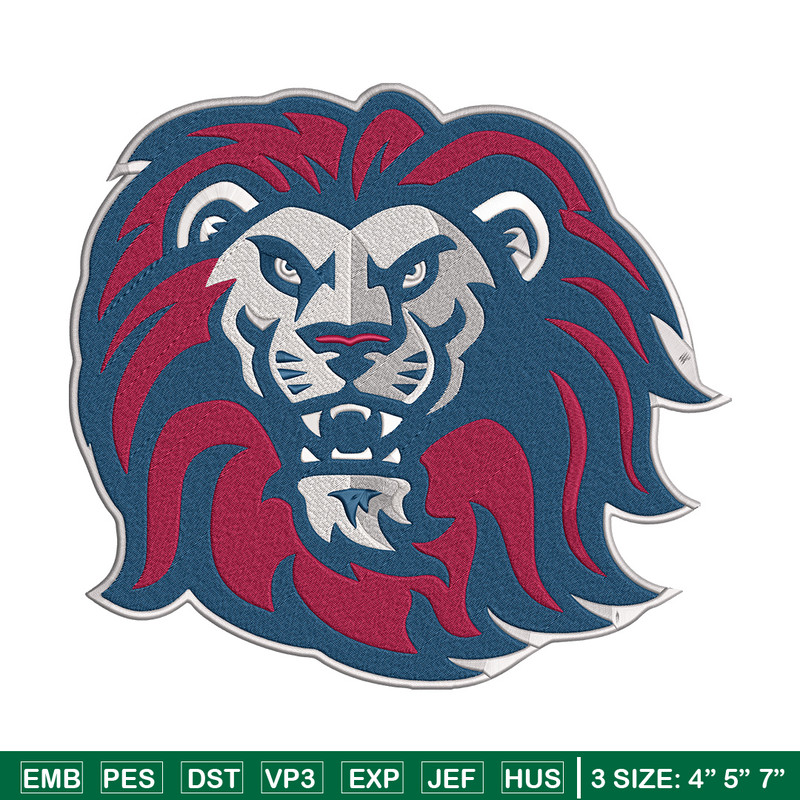 Loyola Marymount mascot embroidery design, NCAA embroidery, Embroidery design, Logo sport embroidery, Sport embroidery..jpg