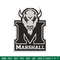 Marshall Herd logo embroidery design, NCAA embroidery, Sport embroidery, Embroidery design,Logo sport embroidery.jpg