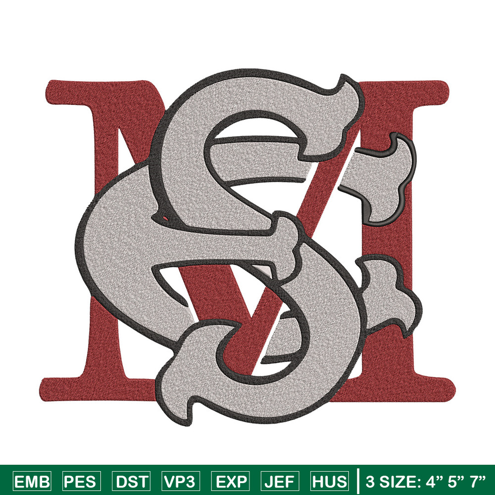 Maryland Eastern logo embroidery design, NCAA embroidery, Sport embroidery, logo sport embroidery,Embroidery design.jpg
