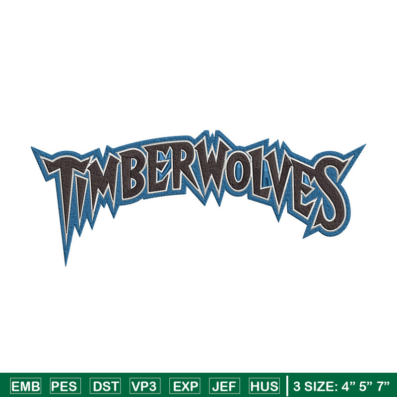 Minnesota Timberwolves Logo embroidery design,NBA embroidery,Sport embroidery , Embroidery design, Logo sport embroidery.jpg