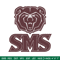 Missouri State logo embroidery design, College embroidery, Sport embroidery, logo sport embroidery, Embroidery design.jpg