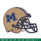Montana State Bobcats helmet embroidery design, NCAA embroidery,Sport embroidery,logo sport embroidery,Embroidery design.jpg