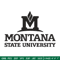Montana State logo embroidery design, University embroidery, Sport embroidery, logo sport embroidery, Embroidery design.jpg