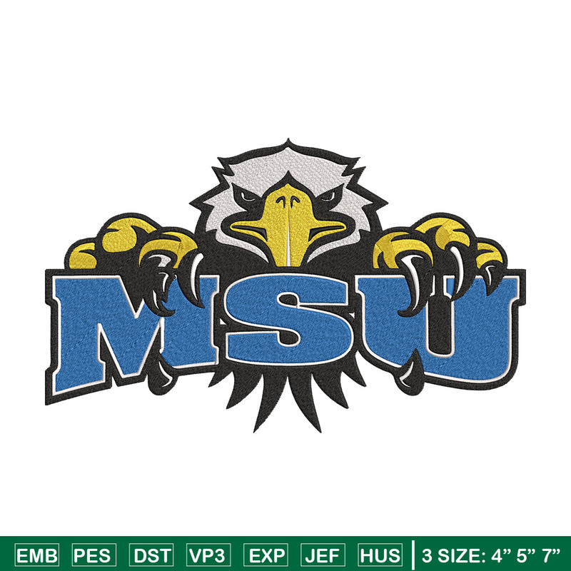 Morehead State logo embroidery design,NCAA embroidery,Sport embroidery,logo sport embroidery,Embroidery design.jpg