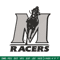 Murray State Racers logo embroidery design, NCAA embroidery, Embroidery design, Logo sport embroidery, Sport embroidery..jpg