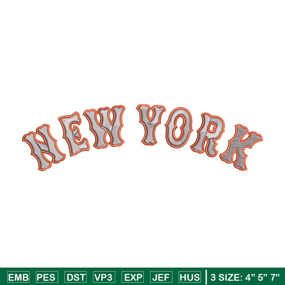 New York Mets logo embroidery design, Sport embroidery, logo sport embroidery, Embroidery design, MLB embroidery.jpg