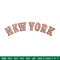New York Mets logo embroidery design, Sport embroidery, logo sport embroidery, Embroidery design, MLB embroidery.jpg