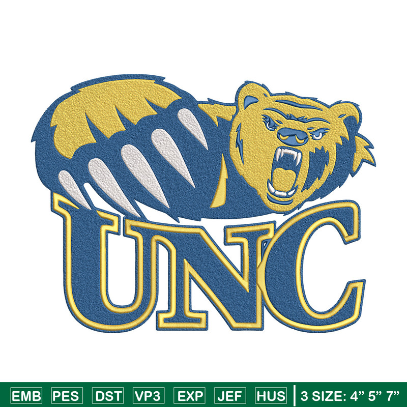 Northern Colorado logo embroidery design, Sport embroidery, logo sport embroidery, Embroidery design,NCAA embroidery.jpg