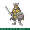 Northern Kentucky mascot embroidery design, NCAA embroidery,Sport embroidery,Logo sport embroidery,Embroidery design.jpg