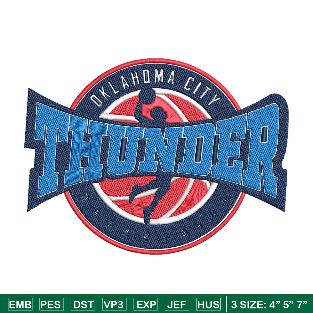 Oklahoma City Thunder logo embroidery design,NBA embroidery, Sport embroidery, Embroidery design, Logo sport embroidery.jpg