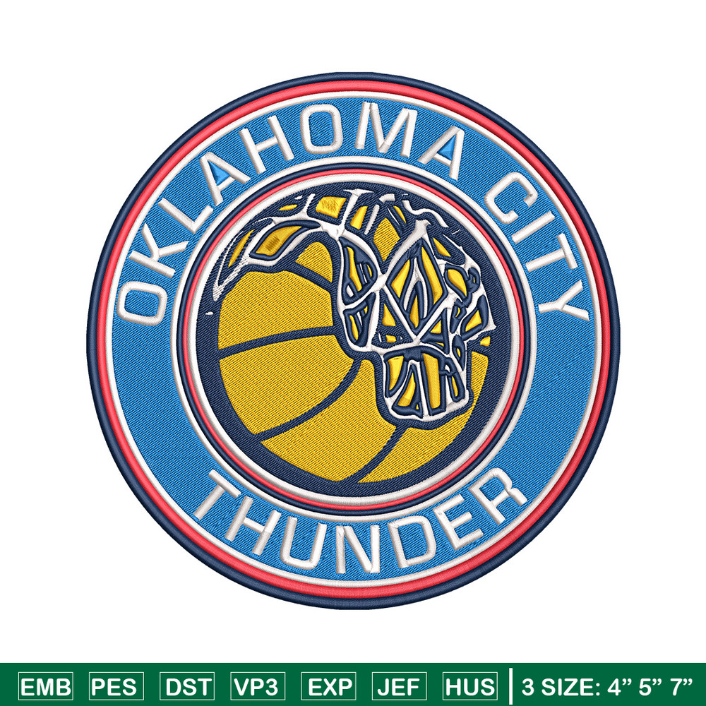 Oklahoma City Thunder logo embroidery design,NBA embroidery, Sport embroidery,Embroidery design, Logo sport embroidery.jpg