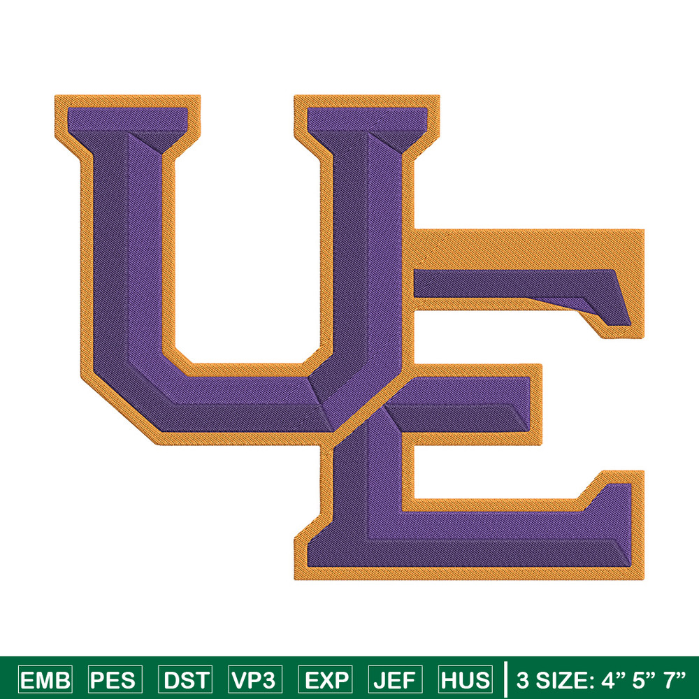 Purple Aces Logo embroidery design, NCAA embroidery, Sport embroidery,Logo sport embroidery,Embroidery design.jpg