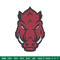 Razorback Head embroidery design, NCAA embroidery, Sport embroidery,Logo sport embroidery,Embroidery design.jpg