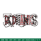Red hawks logo embroidery design, Sport embroidery, logo sport embroidery, Embroidery design,NCAA embroidery.jpg