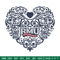 Robert Morris heart embroidery design, NCAA embroidery,Sport embroidery, Embroidery design,Logo sport embroidery..jpg