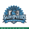 Saint Peters logo embroidery design, NCAA embroidery,Sport embroidery,Logo sport embroidery, Embroidery design.jpg