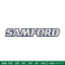 Samford university logo embroidery design, NCAA embroidery, Embroidery design, Logo sport embroidery, Sport embroidery.jpg