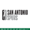 San Antonio Spurs logo embroidery design, Sport embroidery, logo sport embroidery, Embroidery design, NCAA embroidery..jpg