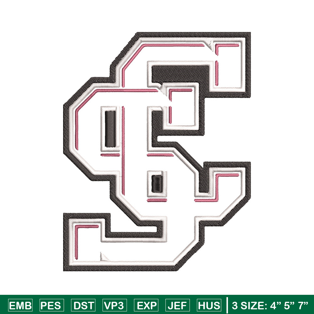 Santa Clara University embroidery design, NCAA embroidery, Sport embroidery, logo sport embroidery, Embroidery design.jpg