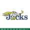 South Dakota State logo embroidery design, NCAA embroidery,Sport embroidery, Embroidery design,Logo sport embroidery.jpg