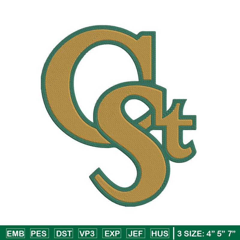 St. Edward High School logo embroidery design, NCAA embroidery,Sport embroidery,Logo sport embroidery,Embroidery design.jpg
