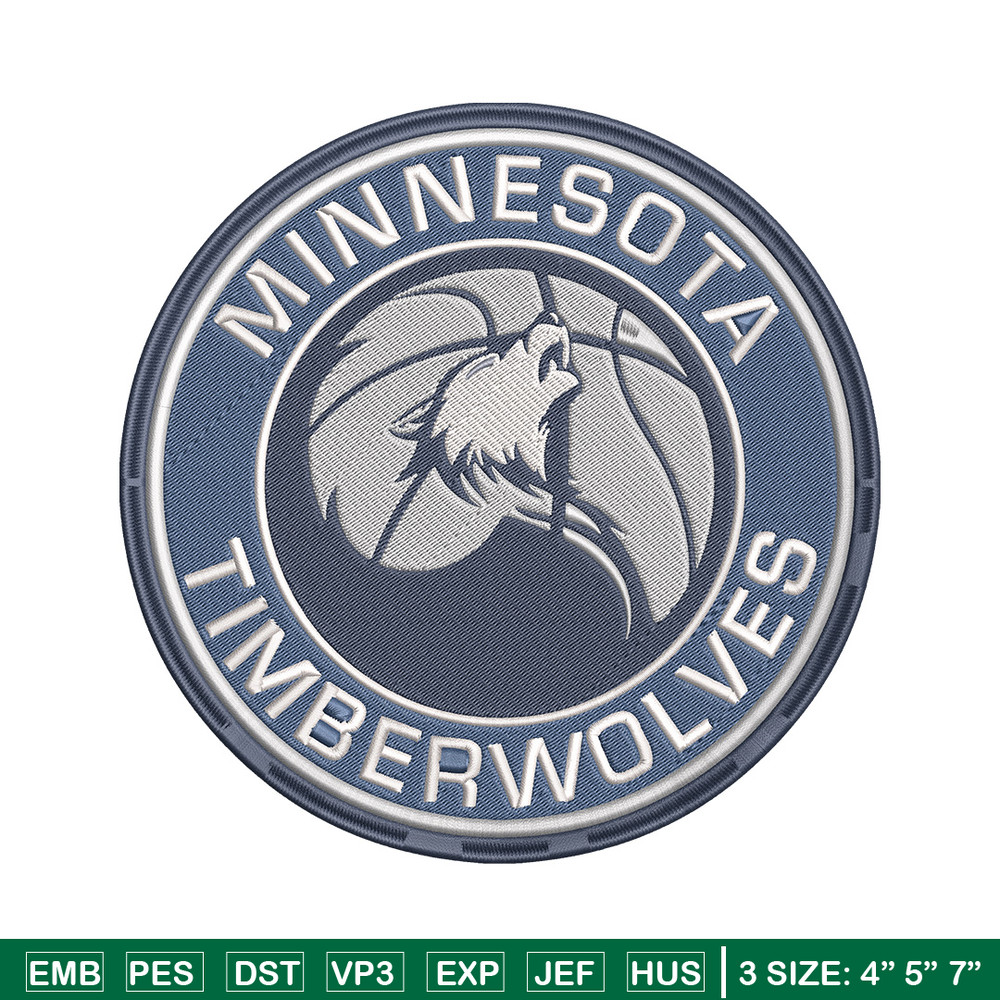Timberwolves logo embroidery design, NBA embroidery, Sport embroidery, Embroidery design, Logo sport embroidery..jpg