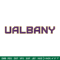 University at Albany logo embroidery design, NCAA embroidery, Sport embroidery, logo sport embroidery, Embroidery design.jpg