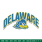 University Delaware logo embroidery design, NCAA embroidery, Embroidery design, Logo sport embroidery,Sport embroidery.jpg
