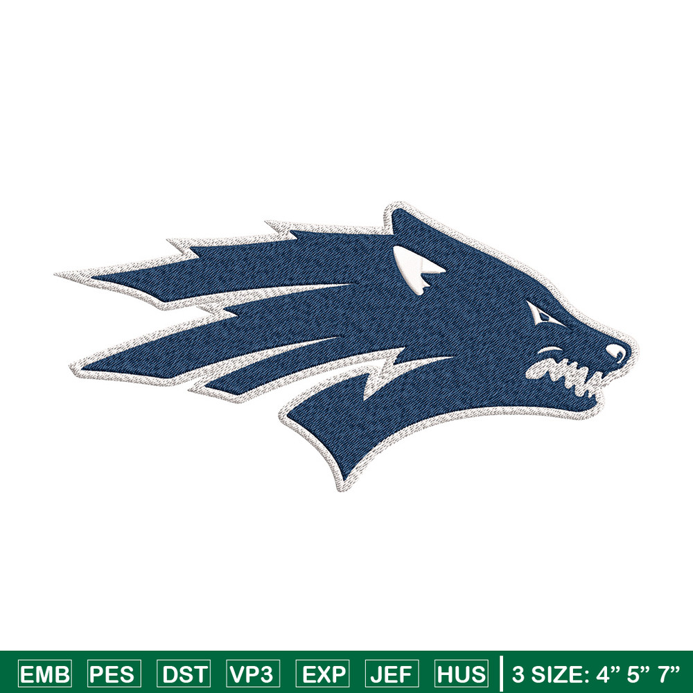 University Nevada logo embroidery design, NCAA embroidery, Embroidery design, Logo sport embroidery, Sport embroidery..jpg
