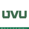 Utah valley logo embroidery design, Basketball embroidery, Sport embroidery, logo sport embroidery, Embroidery design.jpg