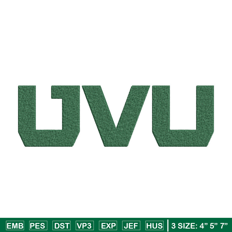 Utah valley logo embroidery design, Basketball embroidery, Sport embroidery, logo sport embroidery, Embroidery design.jpg