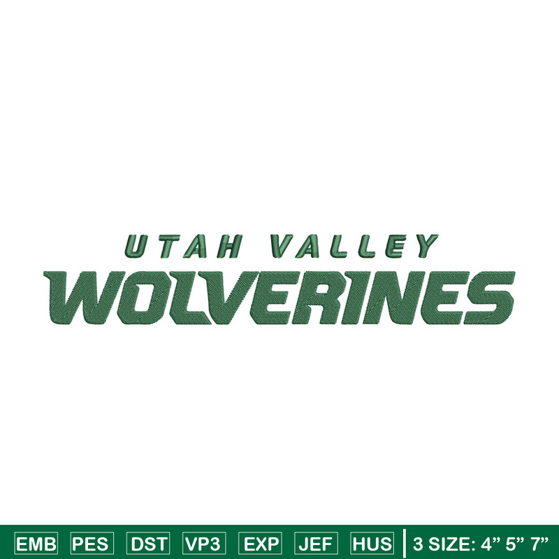 Utah Valley logo embroidery design,NCAA embroidery,Sport embroidery,logo sport embroidery,Embroidery design..jpg